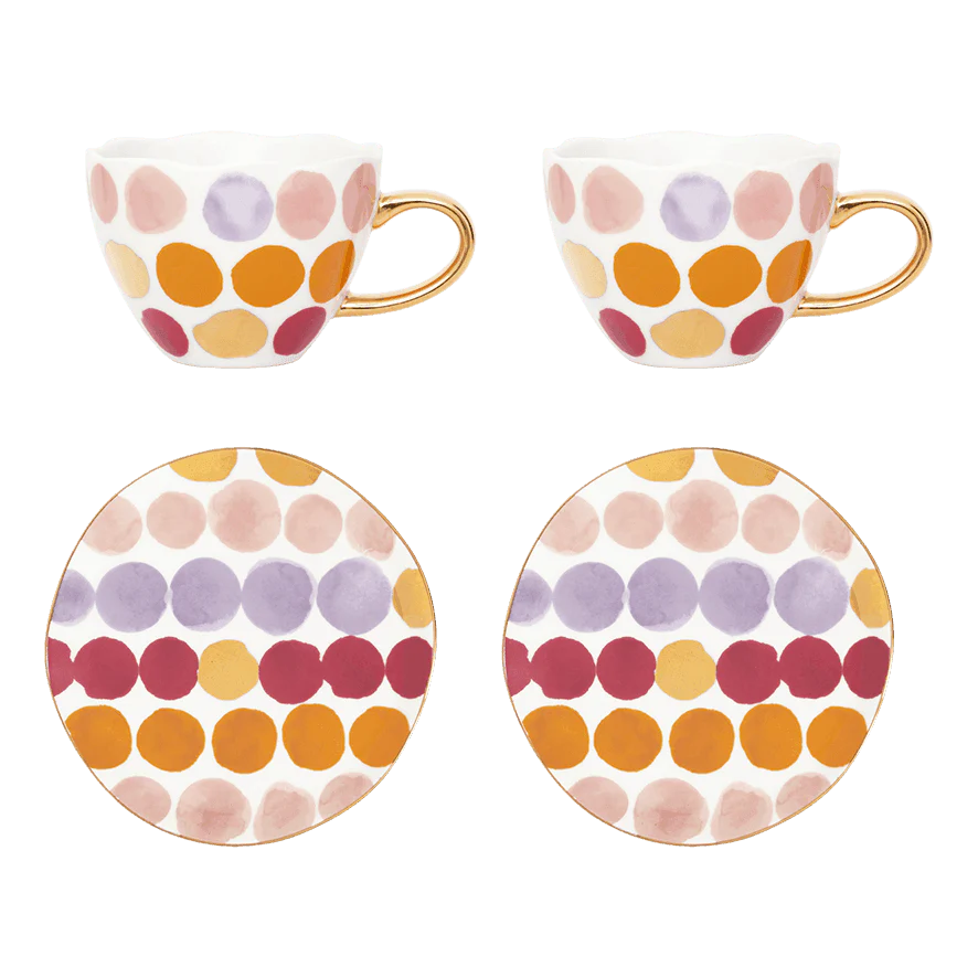 Good Morning Mug Gift Set - Joyful Dots