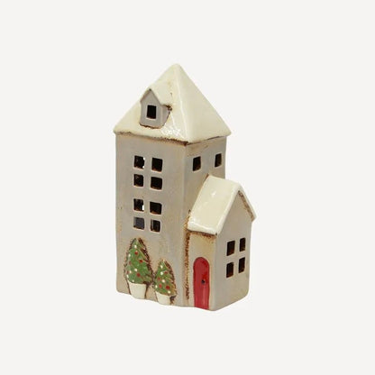 Alsace Tea Light - Stone Christmas Parish - The Flower Crate