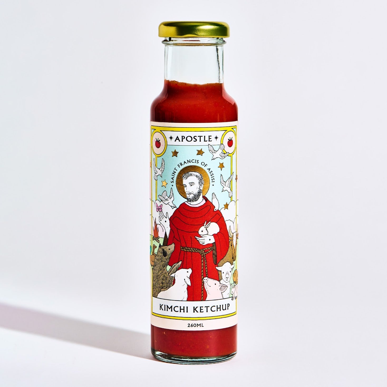 Apostle Hot Sauce - St Francis Kimchi Ketchup - The Flower Crate