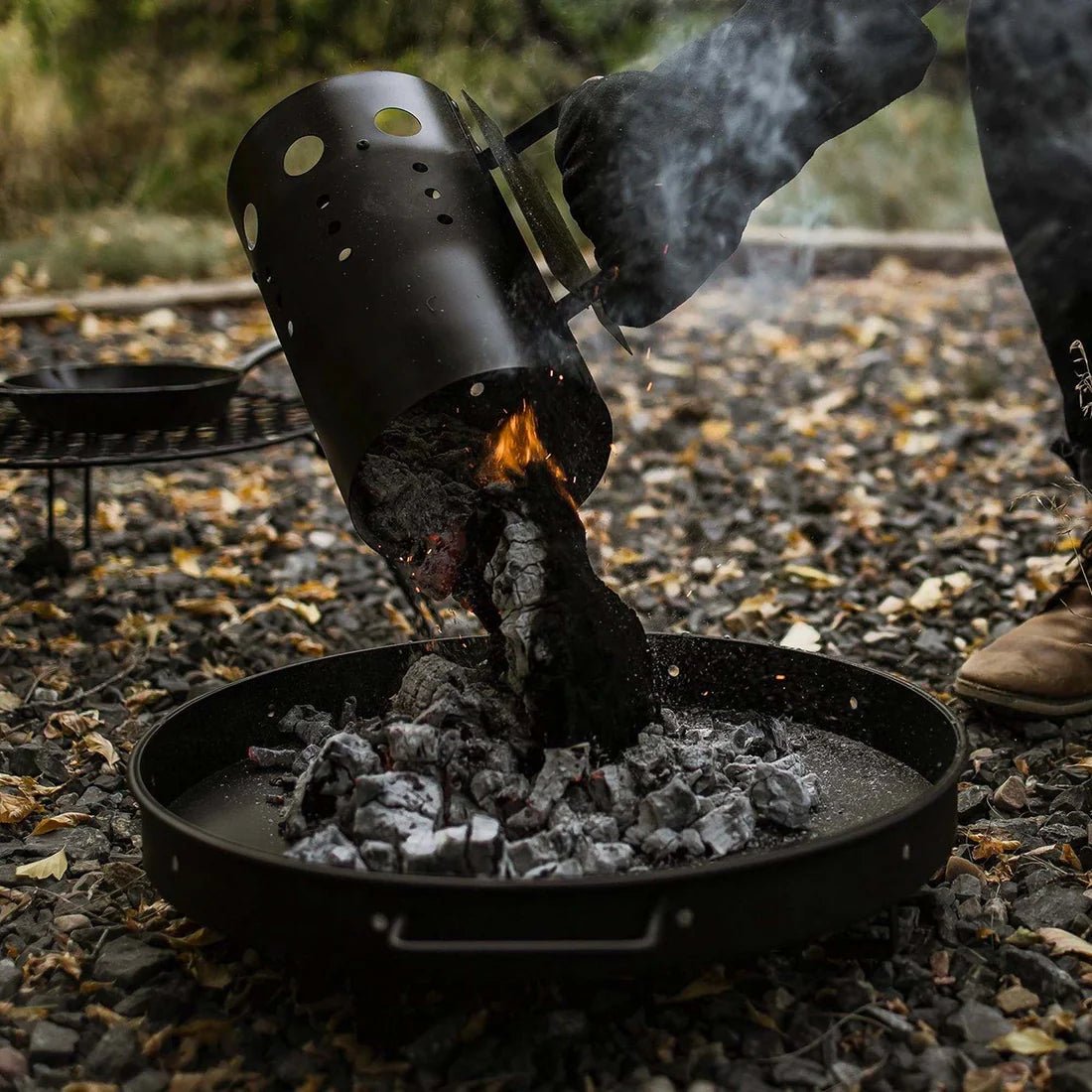 Barebones - The Cowboy Grill Charcoal Tray - The Flower Crate