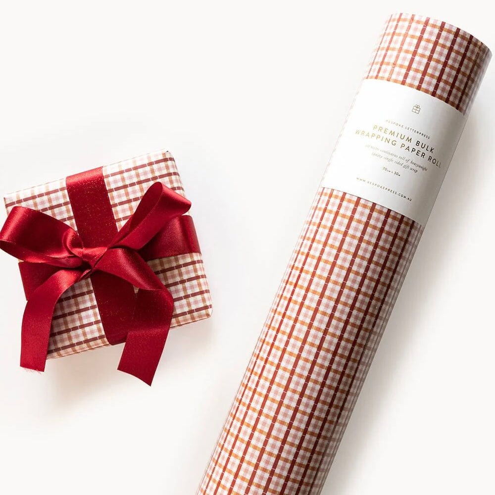 Bespoke Letterpress - Gift Wrap Roll - The Flower Crate