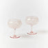 Bonnie & Neil Dots Pink Coupes ( Set of 2) - The Flower Crate