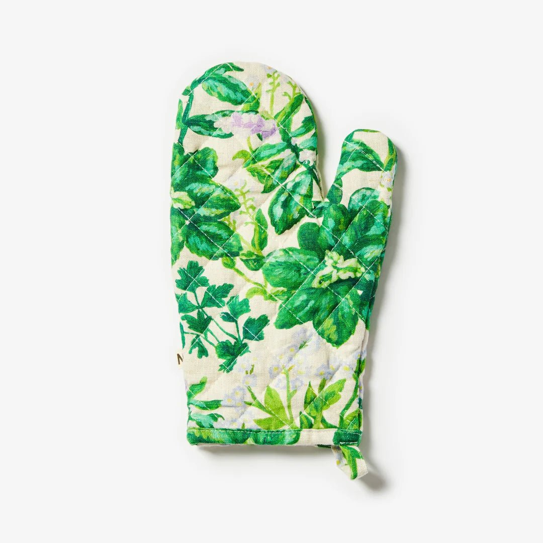 Bonnie &amp; Neil - Herbs Oven Mitt - The Flower Crate