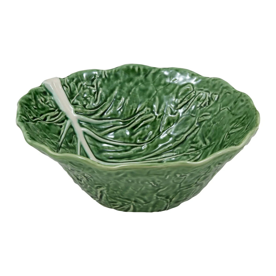 Bordallo Pinheiro - Cabbage Salad Bowl, Deep - The Flower Crate