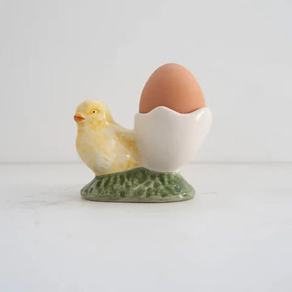 Bordallo Pinheiro - Egg Cup with Chick - The Flower Crate