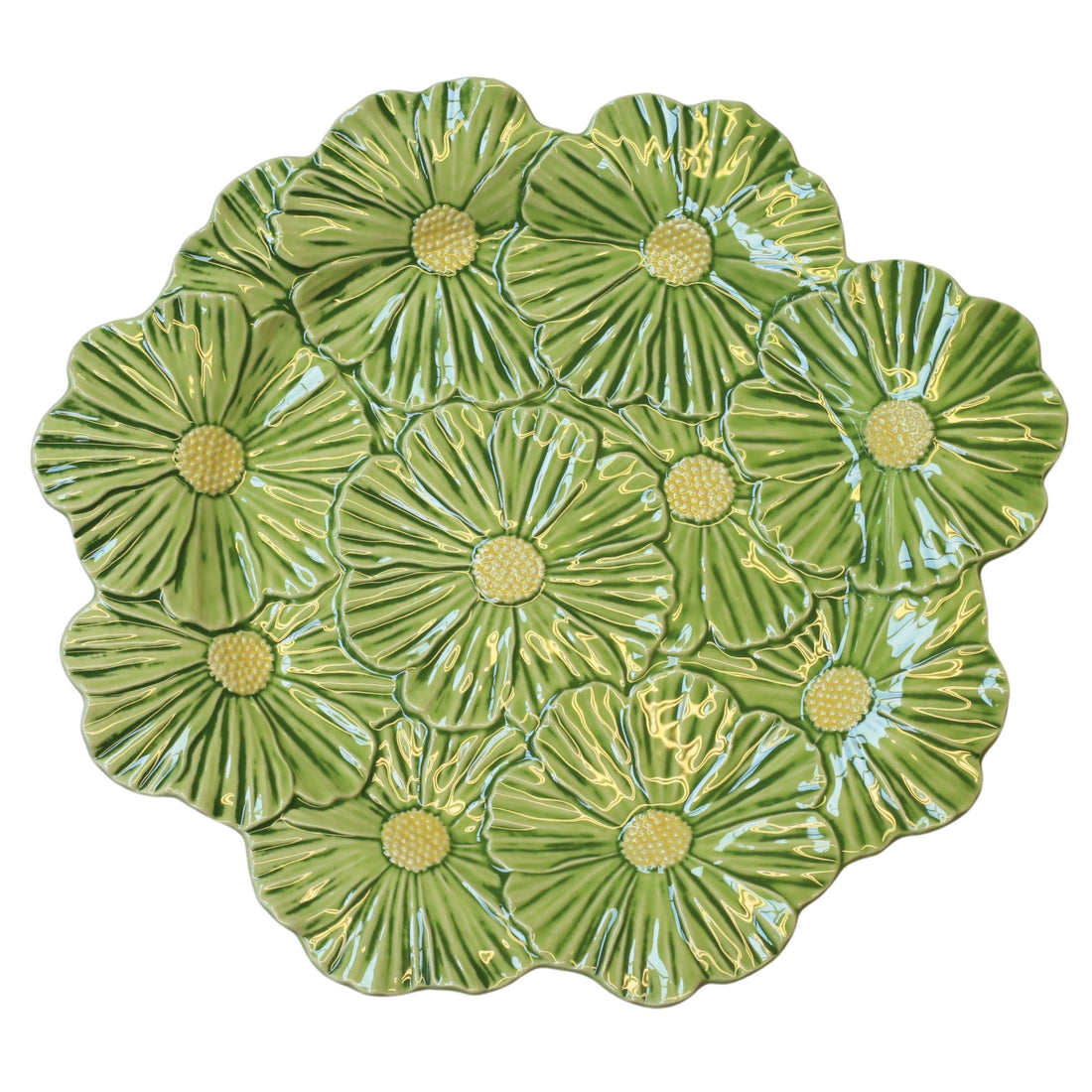 Bordallo Pinheiro - Maria Flor Cosmos Serving Plate - The Flower Crate