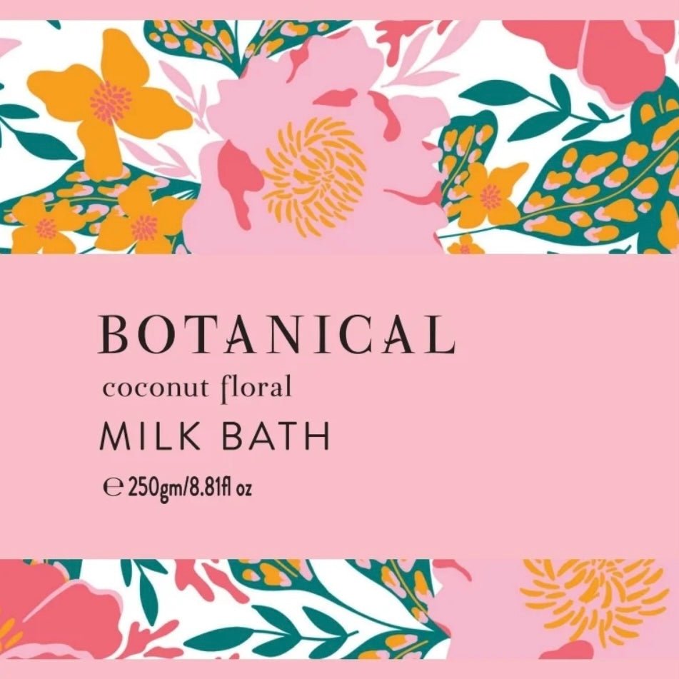 Botanical Skincare - Floral Milk Bath - The Flower Crate