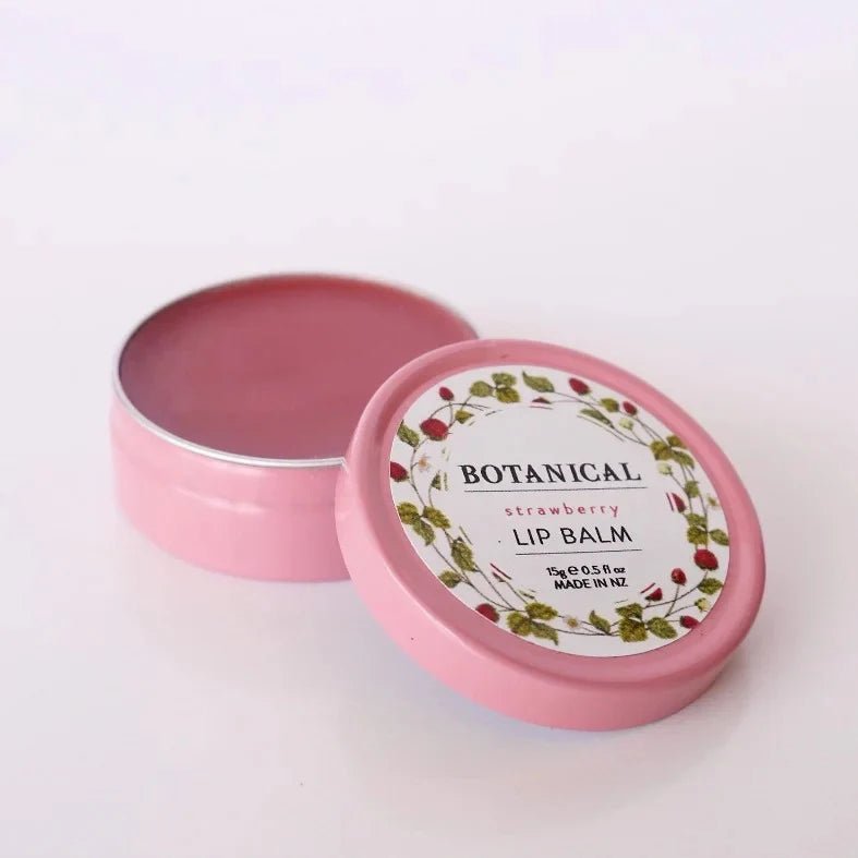 Botanical - Strawberry Lip Balm - The Flower Crate