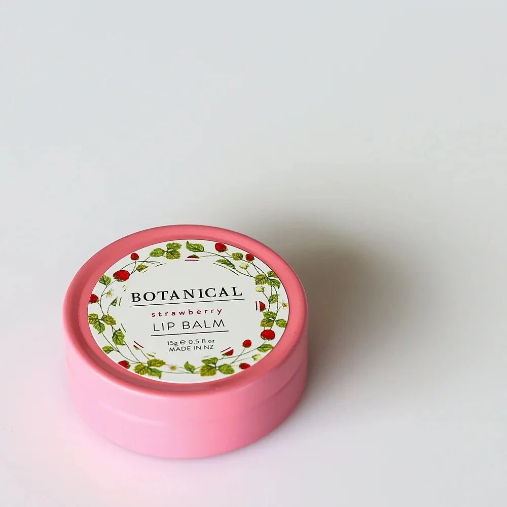 Botanical - Strawberry Lip Balm - The Flower Crate