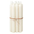 Broste - 10 Overdipped Candles, Antique White - The Flower Crate