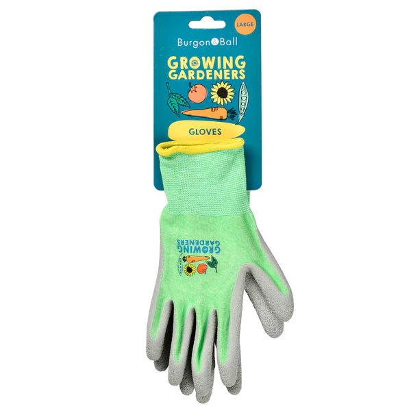 Burgon &amp; Ball - Growing Gardeners Kids Gloves - The Flower Crate