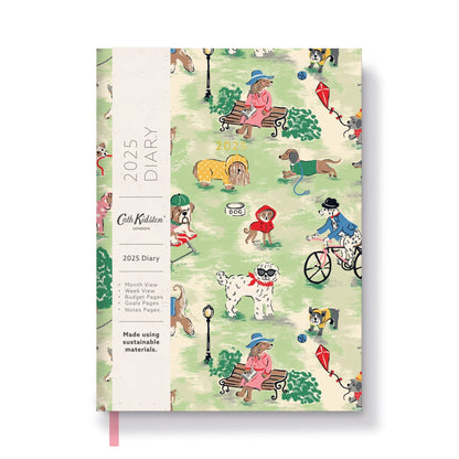 Cath Kidston - 2025 A5 Diary, Dogs in the Park - The Flower Crate