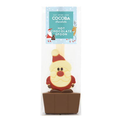 Cocoba - Christmas Santa Hot Chocolate Spoon - The Flower Crate