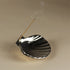 Corey Ashford - Scallop Incense Holder, Silver - The Flower Crate