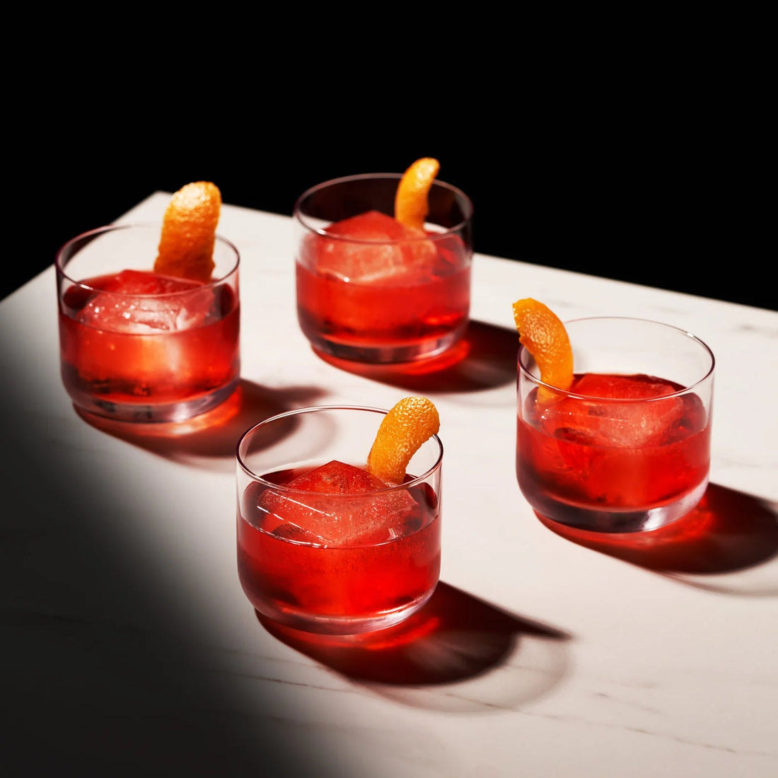 Crystal Negroni Glasses - The Flower Crate