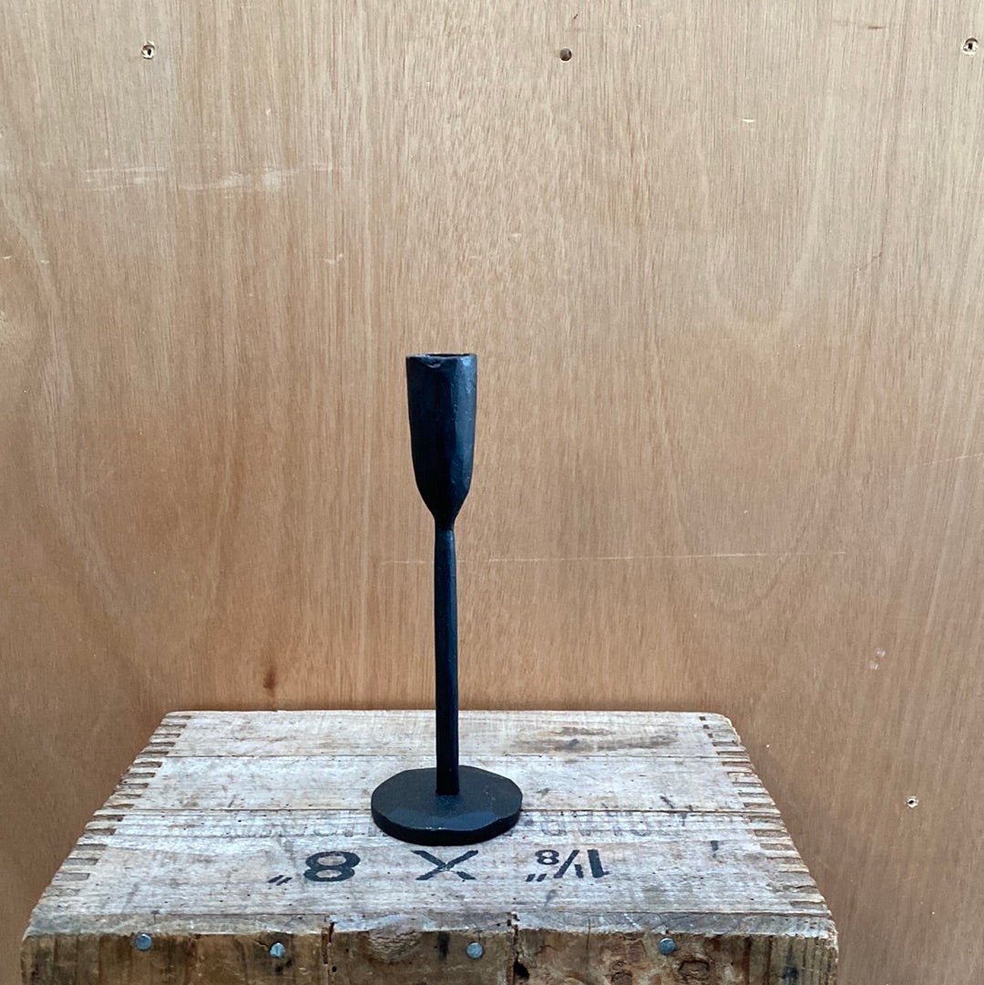 Dax Iron Candlestick - Small - The Flower Crate