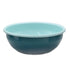 Dishy Enamelware Bowl - Turquoise & Aqua - The Flower Crate