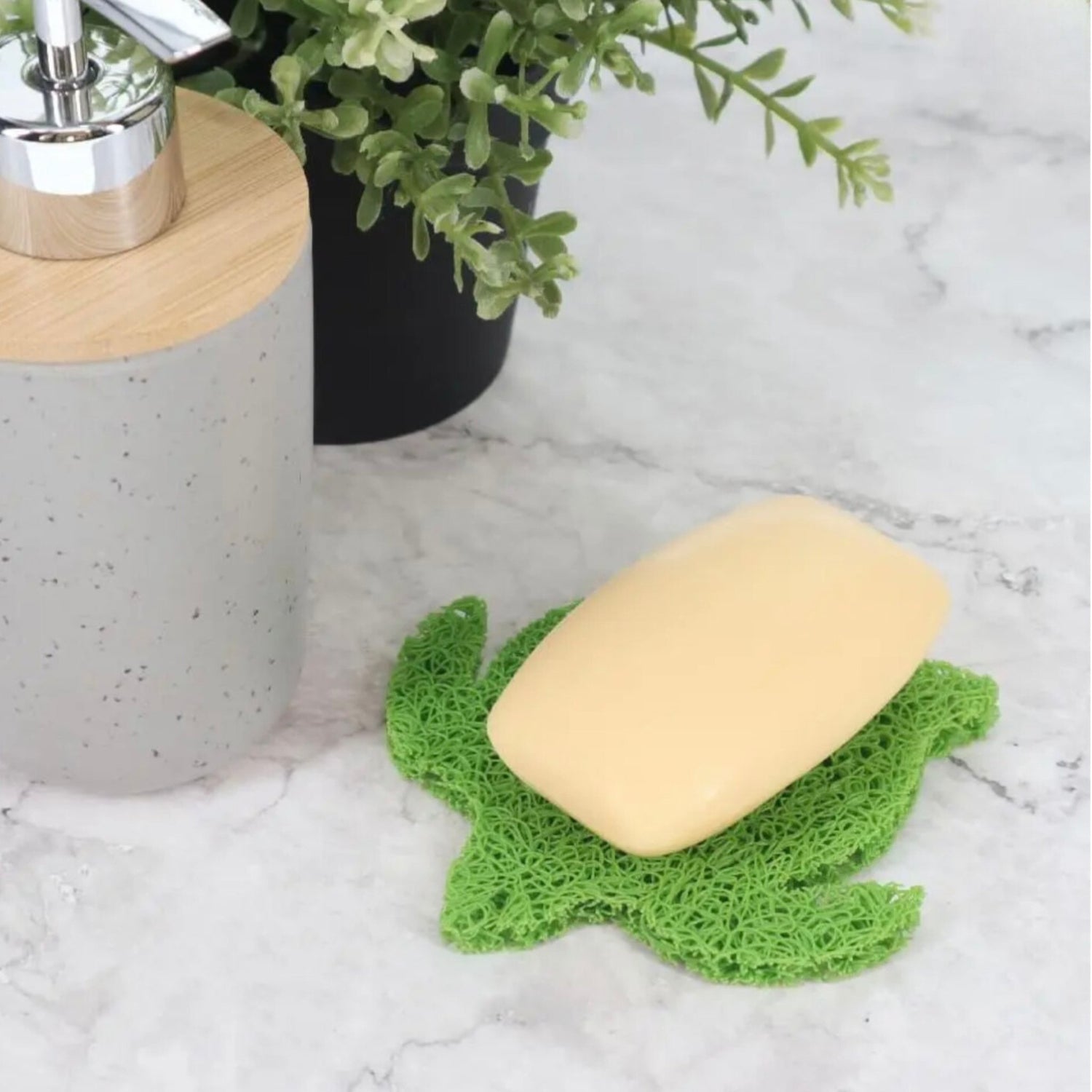 Eco Basics Soap Riser - Turtle - The Flower Crate