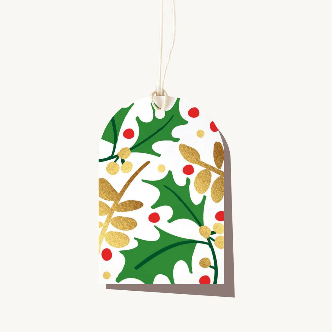 Elm Christmas Gift Tag - The Flower Crate