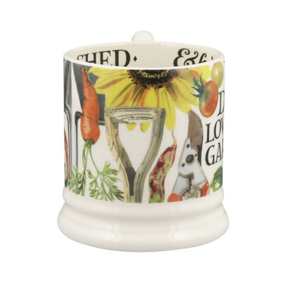 Emma Bridgewater - Dad Loves His Garden ½ Pint Mug - The Flower Crate