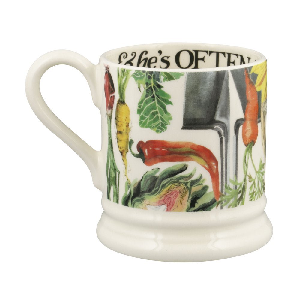 Emma Bridgewater - Dad Loves His Garden ½ Pint Mug - The Flower Crate