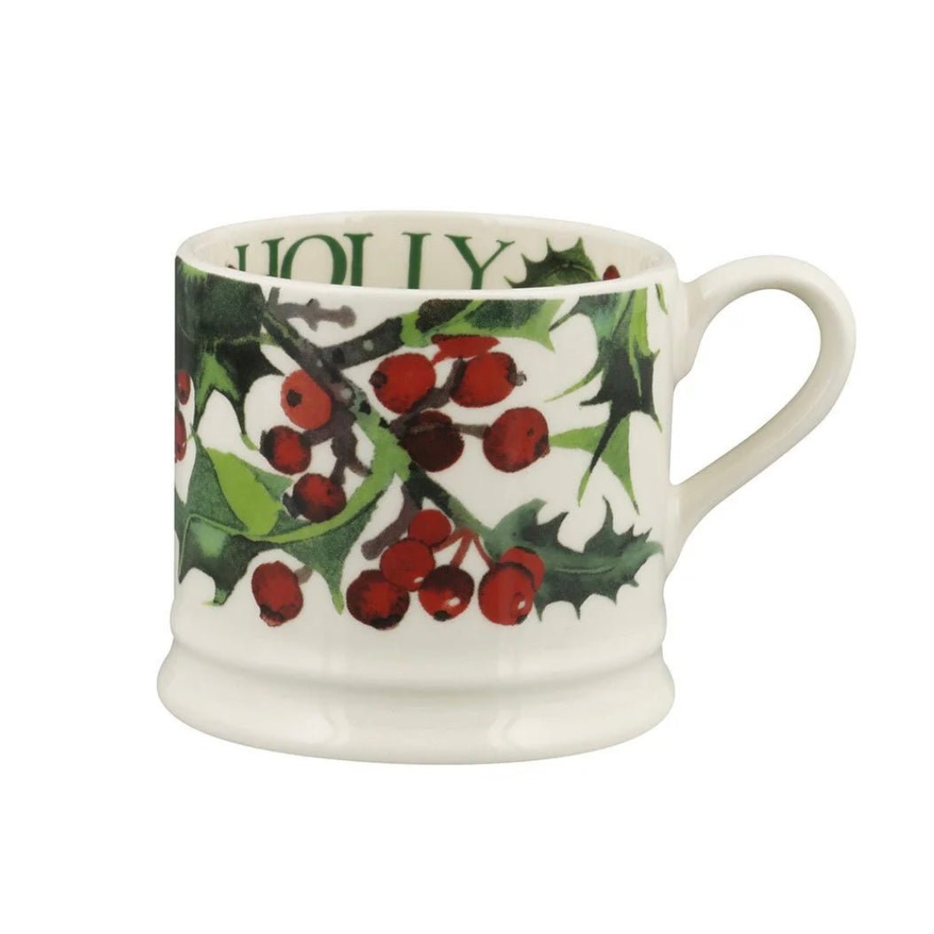 Emma Bridgewater - Holly Small Mug - The Flower Crate