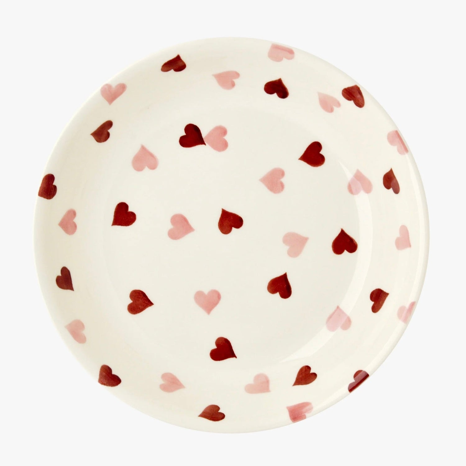 Emma Bridgewater Pink Hearts - Pasta Bowl - The Flower Crate