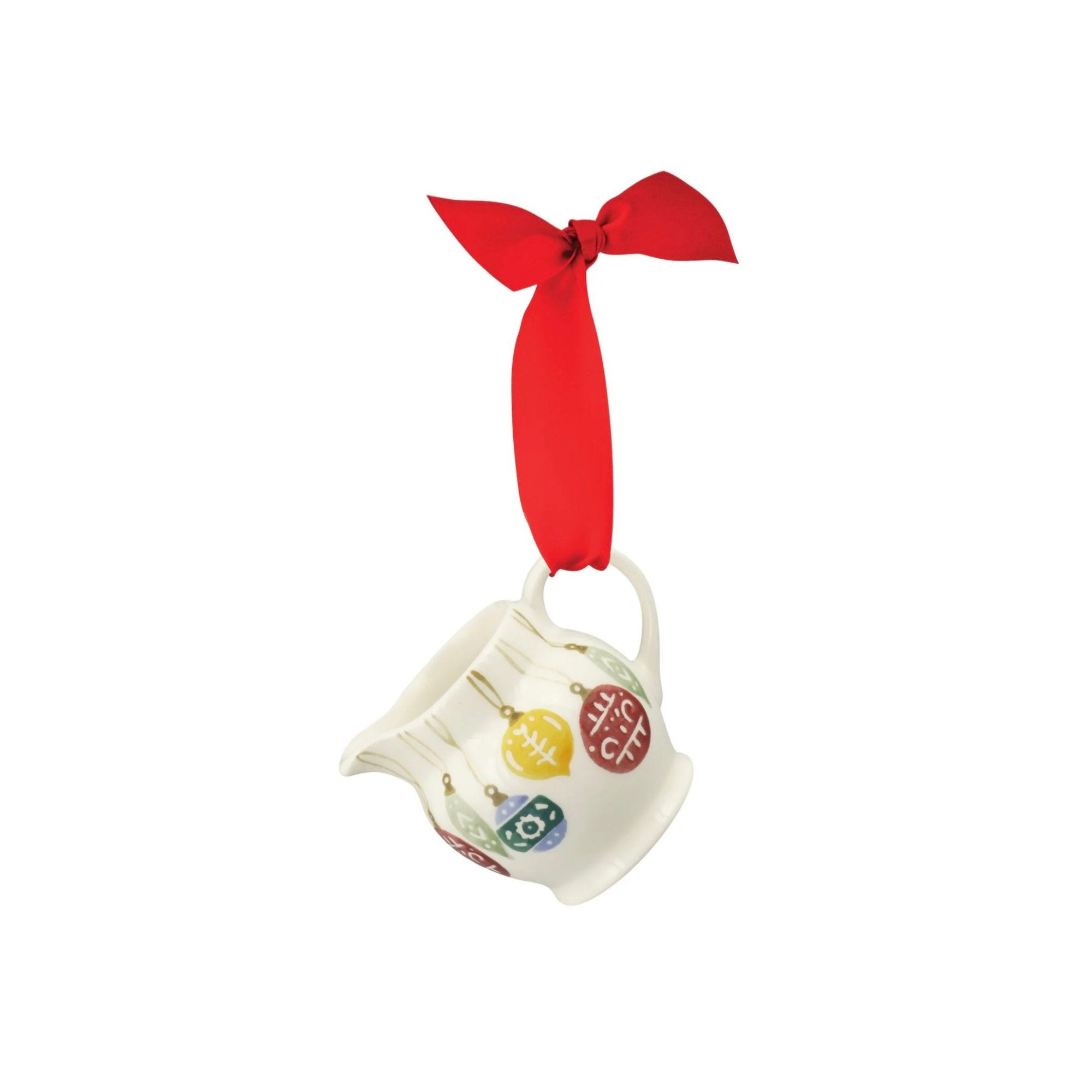 Emma Bridgewater - Tiny Jug Hanging Decoration, Baubles - The Flower Crate