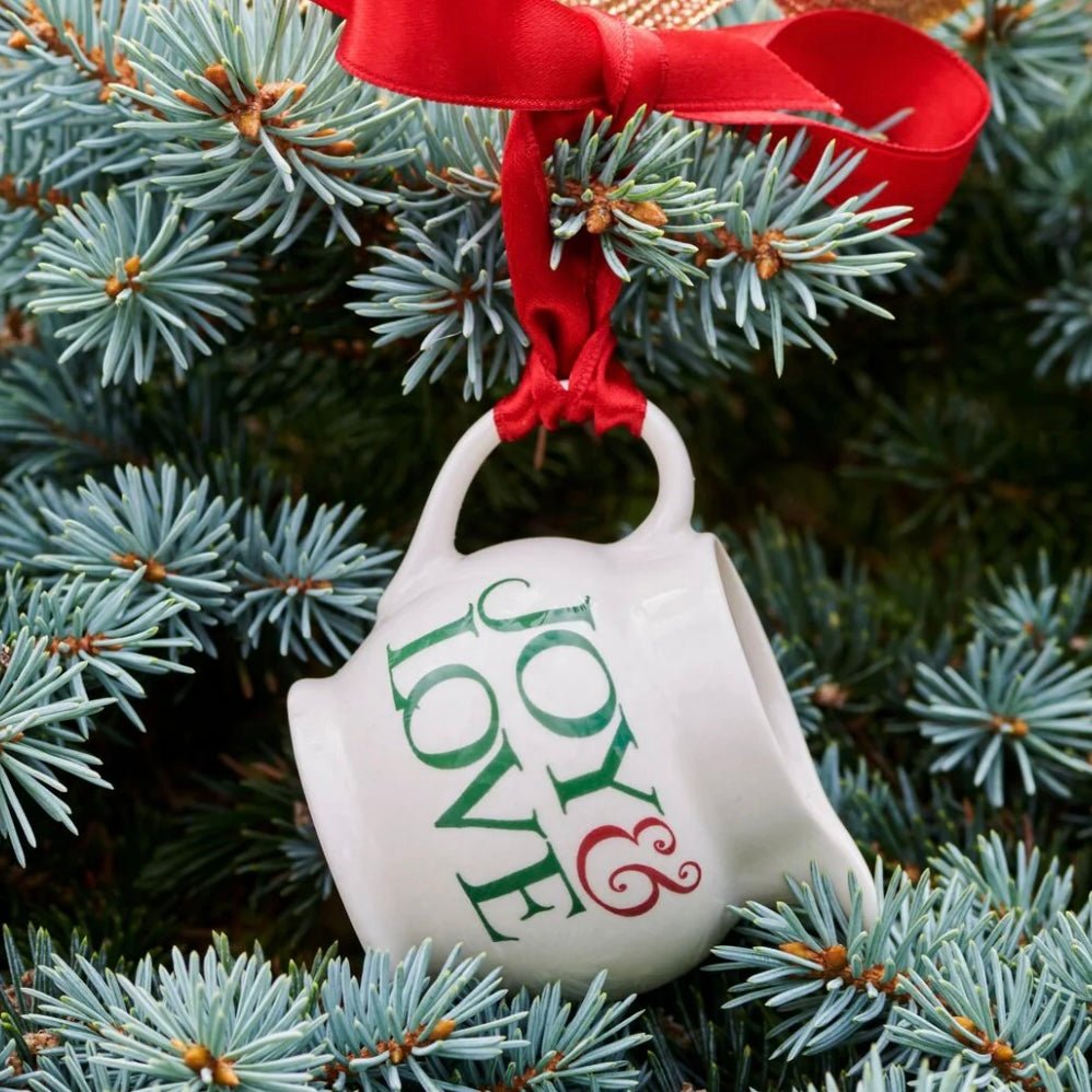 Emma Bridgewater - Tiny Jug Hanging Decoration, Christmas Toast - The Flower Crate