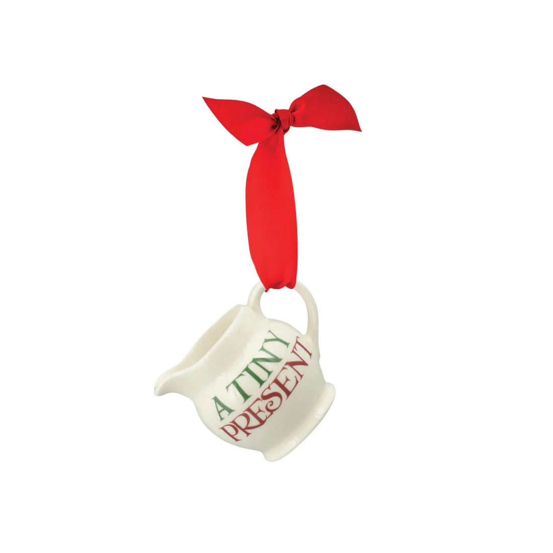 Emma Bridgewater - Tiny Jug Hanging Decoration, Christmas Toast - The Flower Crate