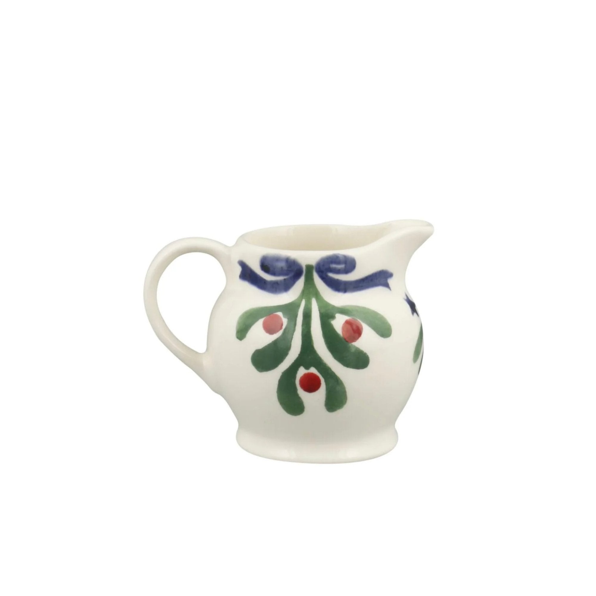 Emma Bridgewater - Tiny Jug Hanging Decoration, Mistletoe - The Flower Crate