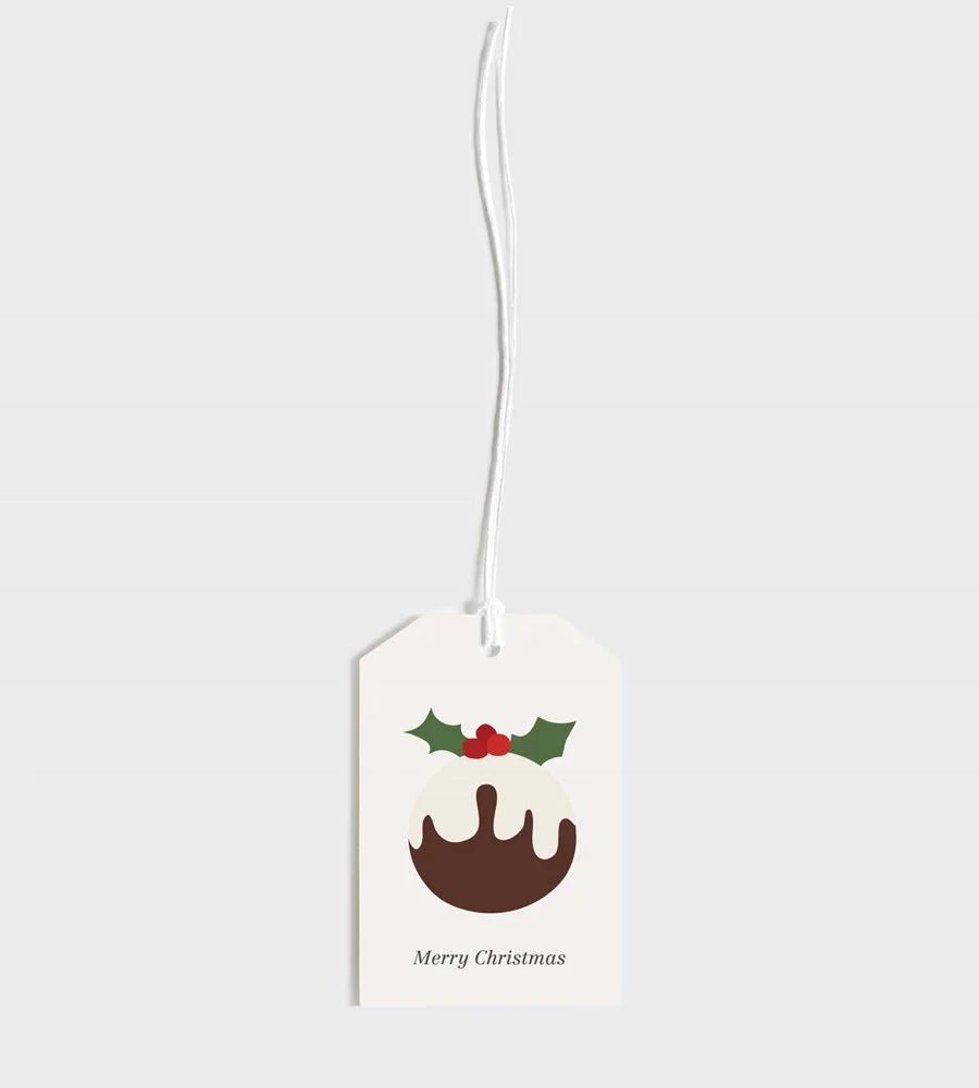 Father Rabbit Christmas Gift Tag - The Flower Crate