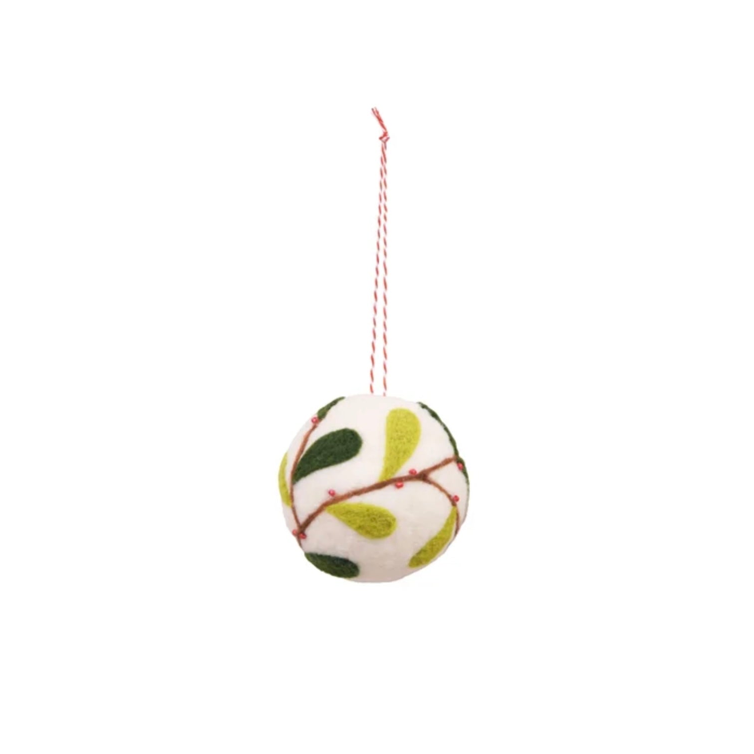 Felt Hanging Leafy Ball - The Flower Crate