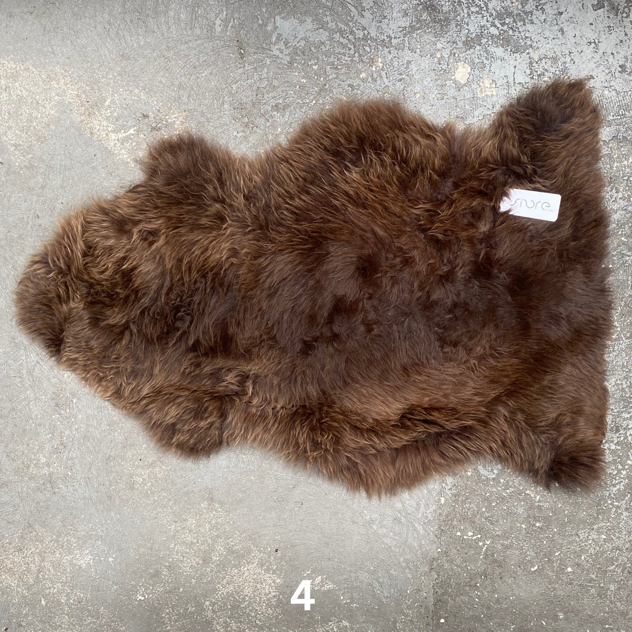 Fibre by Auskin - Longwool Sheepskin Rug, Natural - The Flower Crate