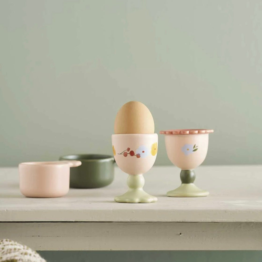 Flower Market Egg Cups - Set of 2 - The Flower Crate