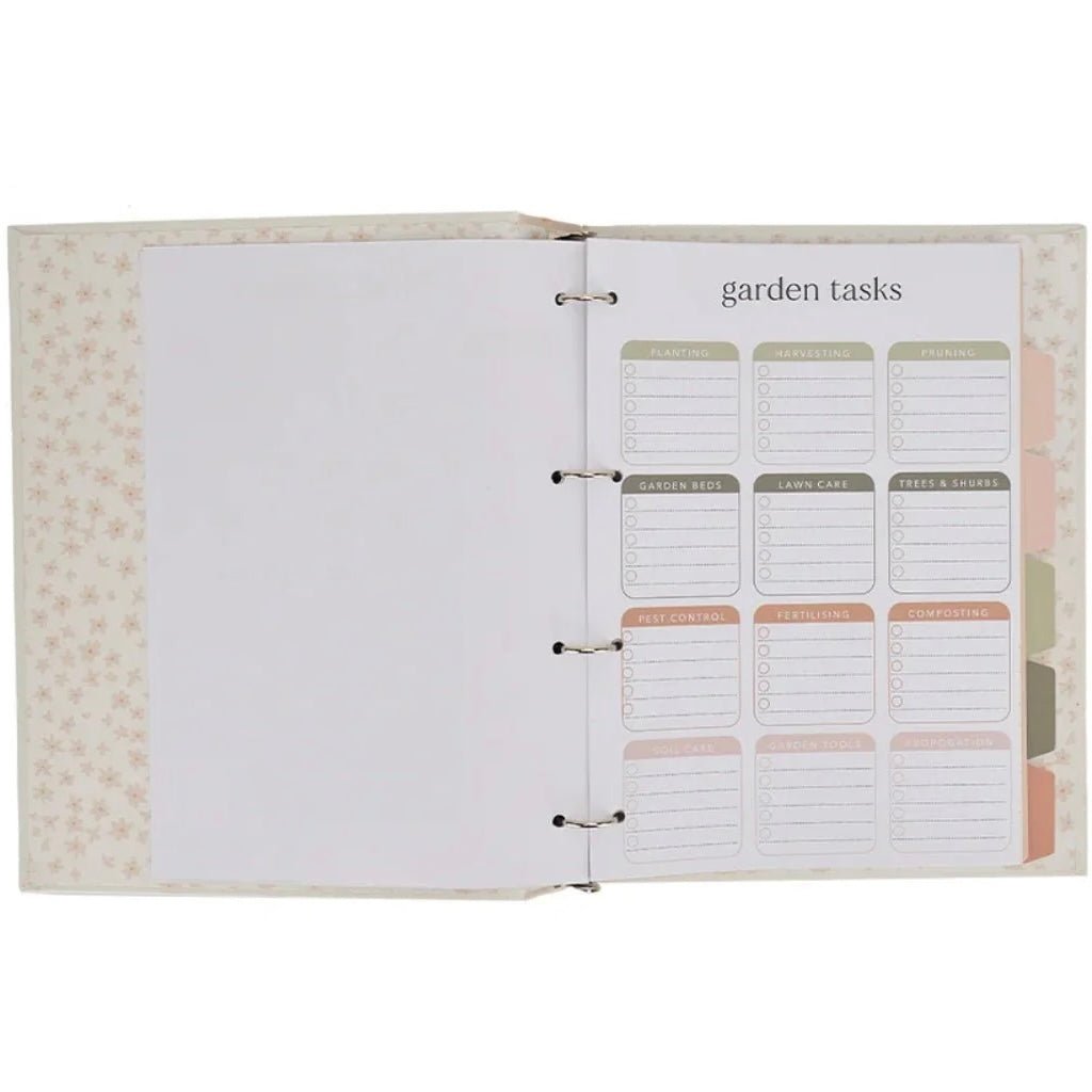 Garden Journal Binder - The Flower Crate