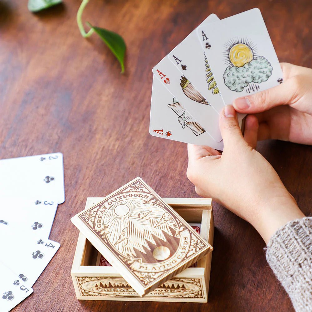 Great Outdoors Playing Cards - The Flower Crate