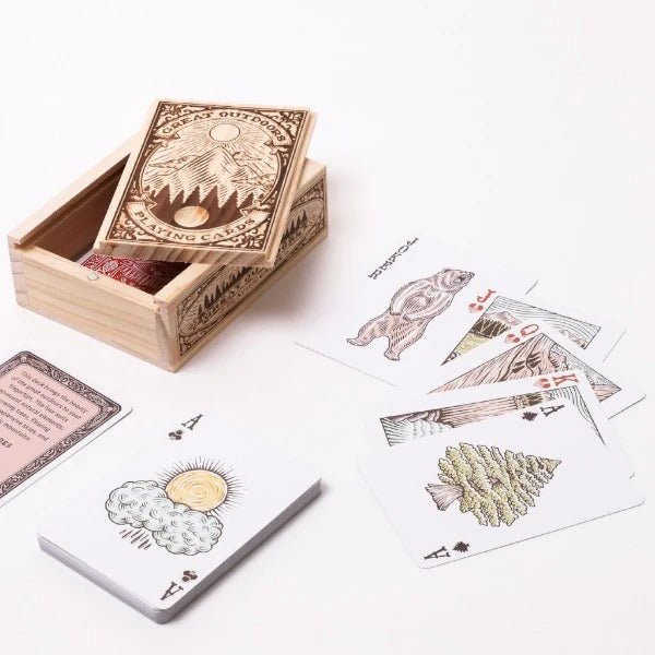 Great Outdoors Playing Cards - The Flower Crate