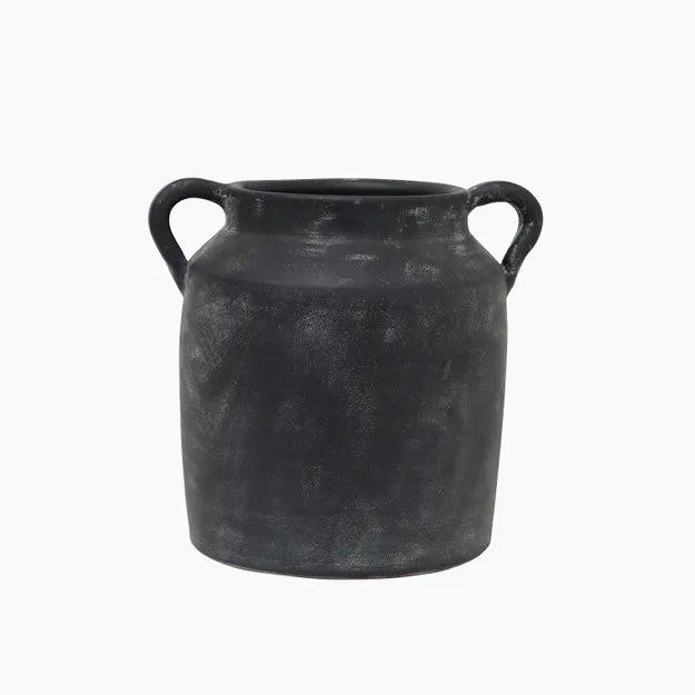 Gris Terracotta Vessel - The Flower Crate