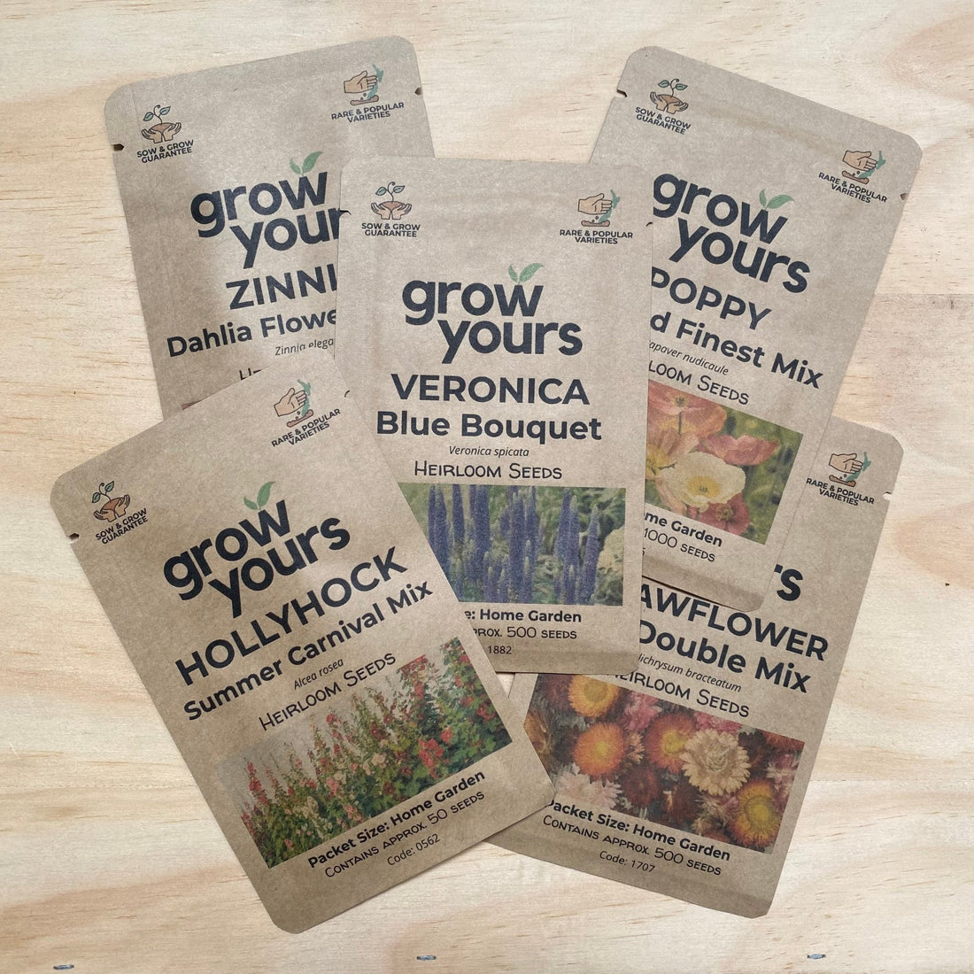 Grow Yours - Flower Seeds - The Flower Crate