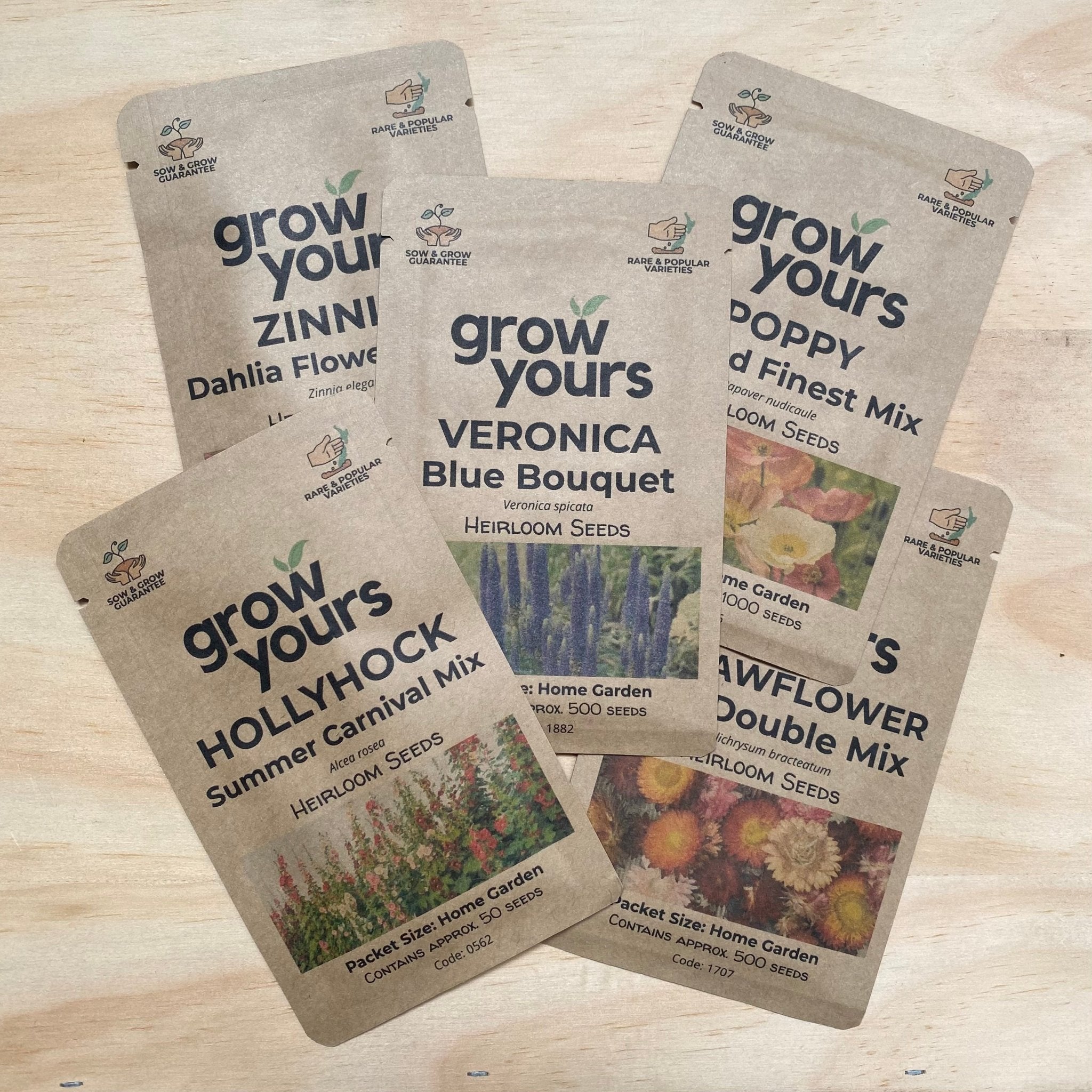 Grow Yours - Flower Seeds - The Flower Crate