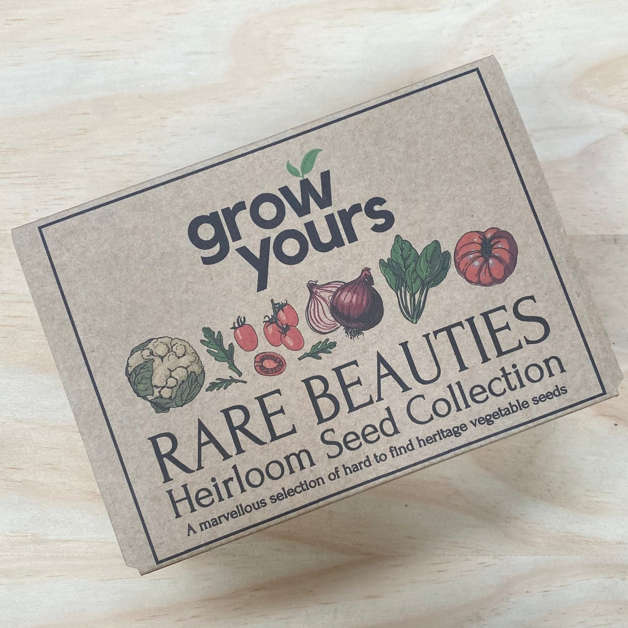 Grow Yours - Rare Beauties Seed Gift Box - The Flower Crate