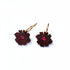 Hagen + Co Wildflower Earrings, Merlot - The Flower Crate