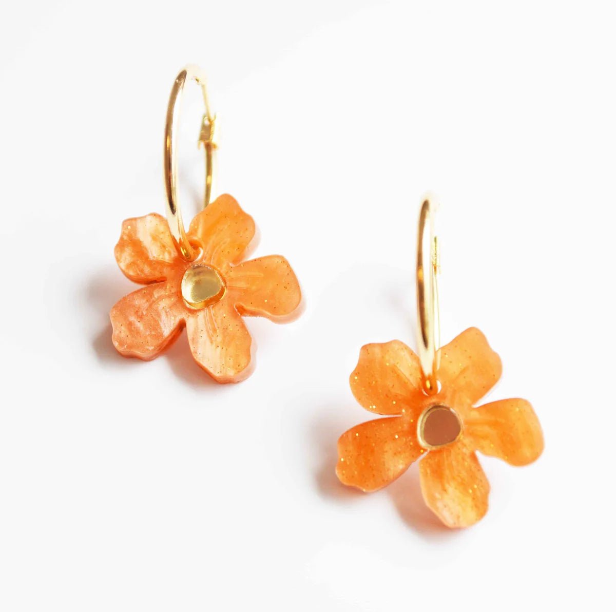 Hagen + Co Wildflower Earrings, Original Peach - The Flower Crate