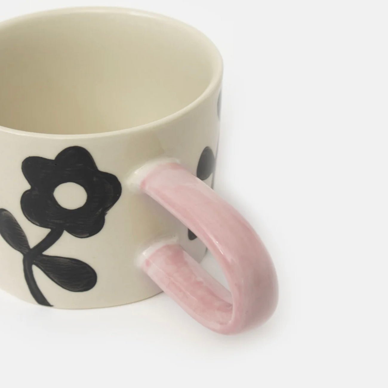 Hand Painted Mug, Monoflower - The Flower Crate