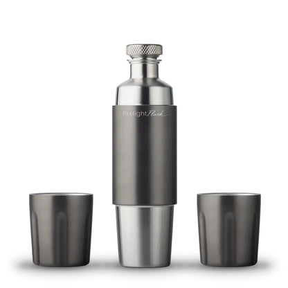 High Camp Flasks - Gunmetal Firelight 750 Flask V2 - The Flower Crate