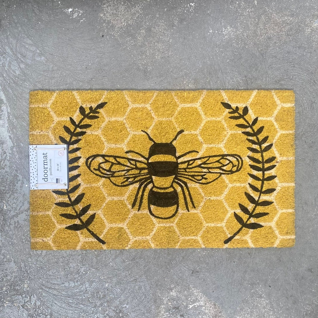 Honey Bee Doormat - The Flower Crate