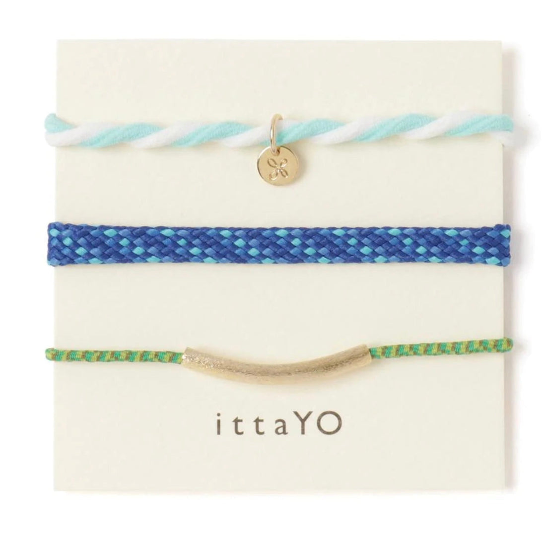 Inoue x Kozakikaku - Amami Ayamaru Cape Bracelet/Hair Tie Set - The Flower Crate