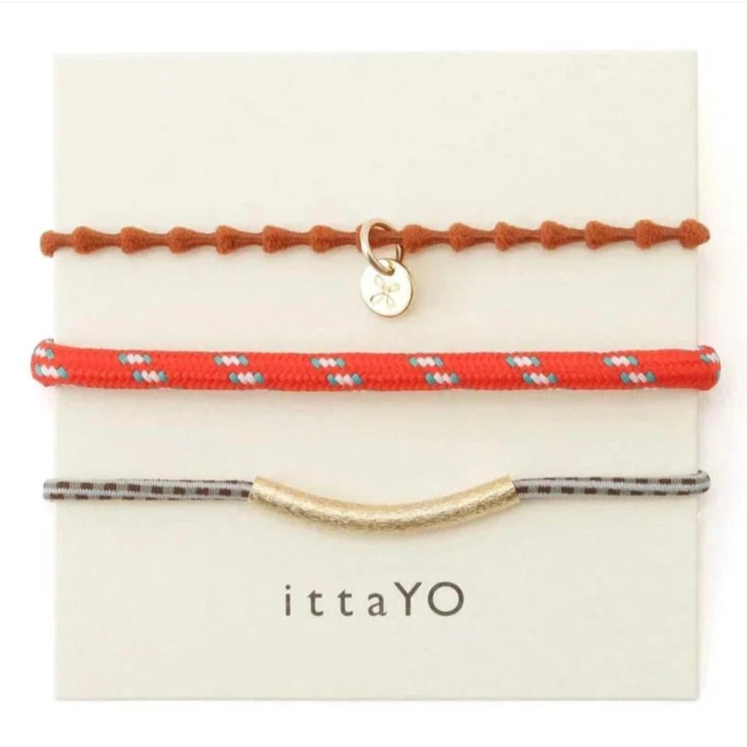 Inoue x Kozakikaku - Kyoto Gion Bracelet/Hair Tie Set - The Flower Crate