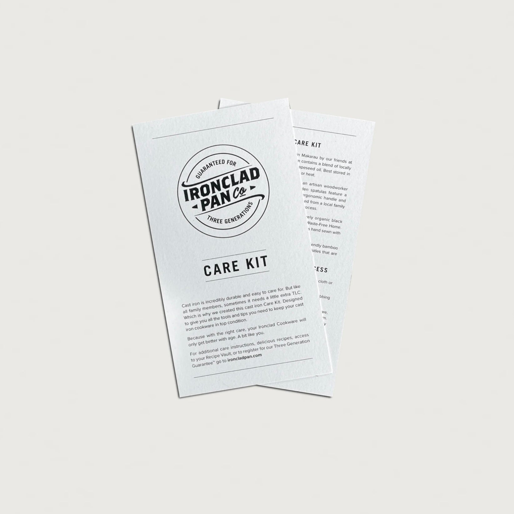 Ironclad - Cast Iron Care Kit - The Flower Crate